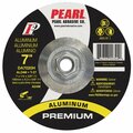 Pearl Premium DC Grinding Wheel For Aluminum 7 x 1/4 x 5/8-11 AL24M T-27 DA7020H